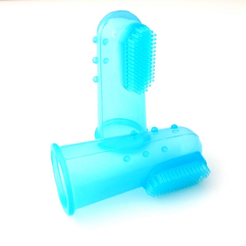 Silicone Finger Toothbrush for Dogs & Cats – Oral Care Set