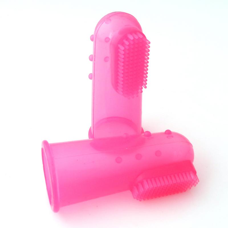 Silicone Finger Toothbrush for Dogs & Cats – Oral Care Set