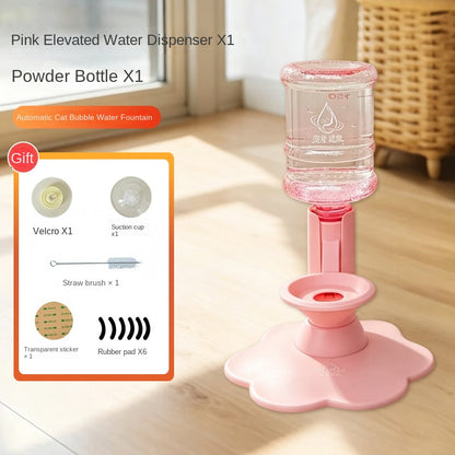 Adjustable Height Cat Water Dispenser – Auto-Refill & Neck-Safe Design