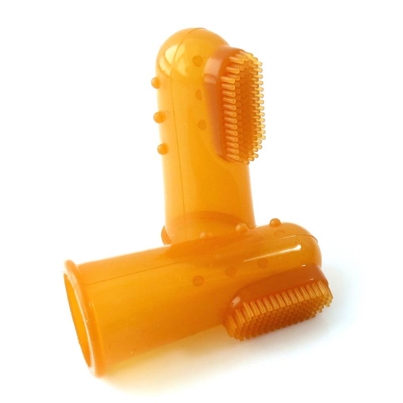 Silicone Finger Toothbrush for Dogs & Cats – Oral Care Set