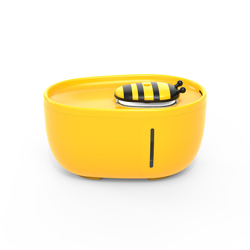 Bee Pet Water Fountain – Silent Circulation with Filter