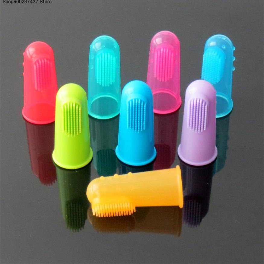 Silicone Finger Toothbrush for Dogs & Cats – Oral Care Set