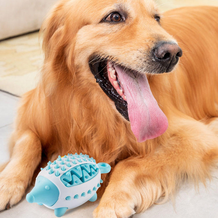 Dog Treat Dispensing Ball – Chew Toy & Teeth Training