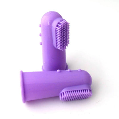 Silicone Finger Toothbrush for Dogs & Cats – Oral Care Set