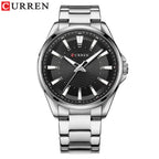 Men's Watch Business Men's Watch Steel Band Watch Quartz Watch