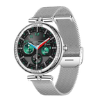 NX17 Pro Smart Watch Fashion Dimanond Ladies Wristwatch Amoled Bluetooth Calling Health Monitoring Women Fitness Smartwatch