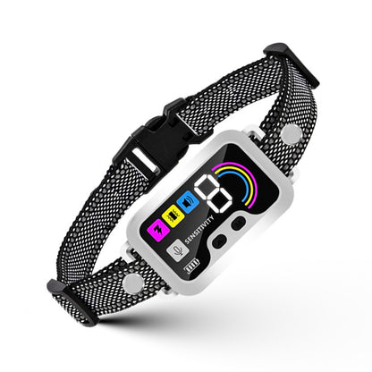 Smart Anti-Bark Collar – Color Screen, 8 Levels, IP67 Waterproof
