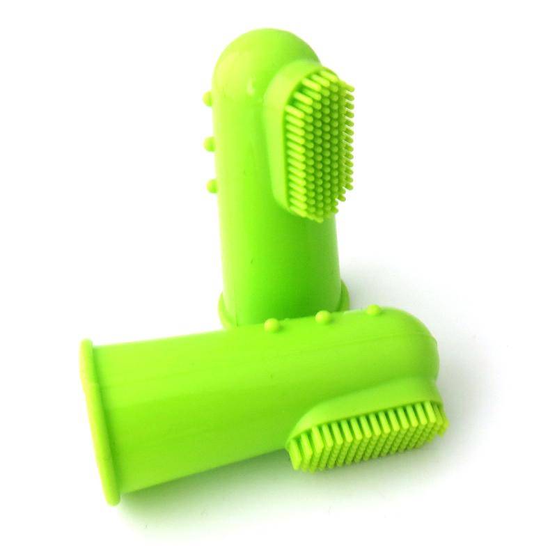 Silicone Finger Toothbrush for Dogs & Cats – Oral Care Set