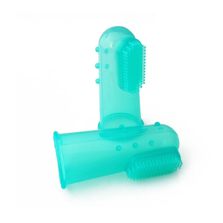 Silicone Finger Toothbrush for Dogs & Cats – Oral Care Set