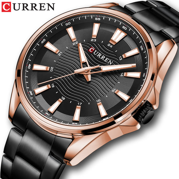 Core Vibe Classic — Leather Quartz Business Watch