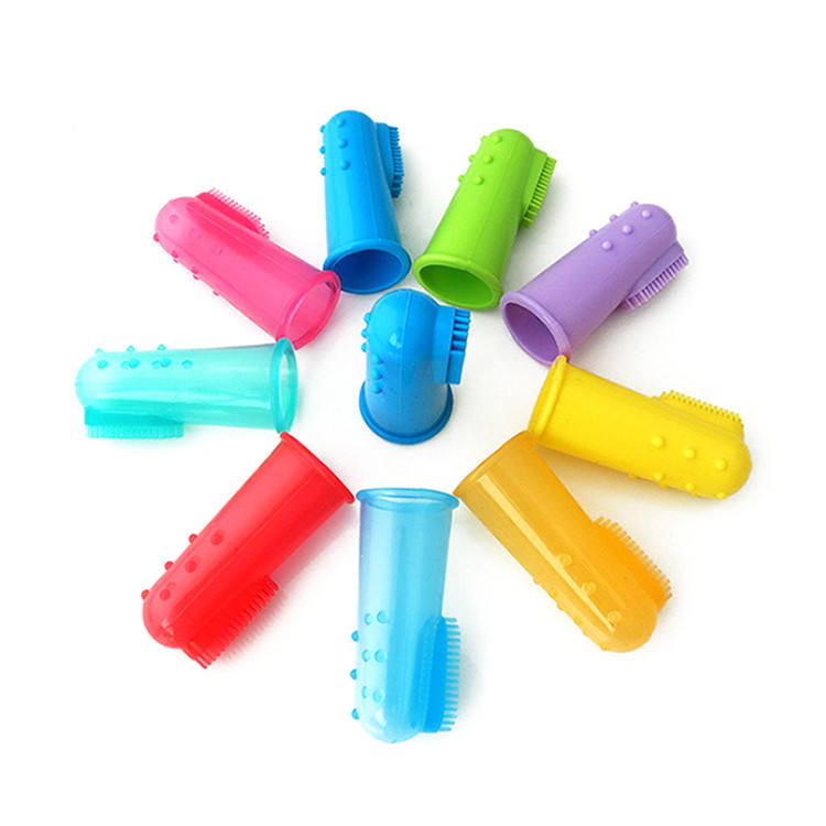 Silicone Finger Toothbrush for Dogs & Cats – Oral Care Set