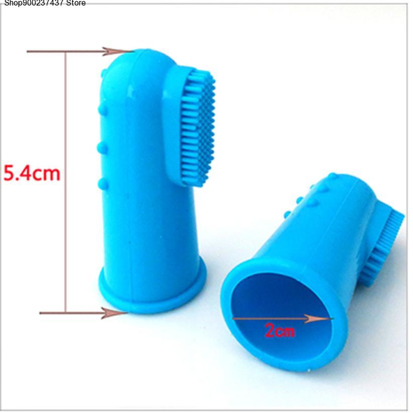 Silicone Finger Toothbrush for Dogs & Cats – Oral Care Set
