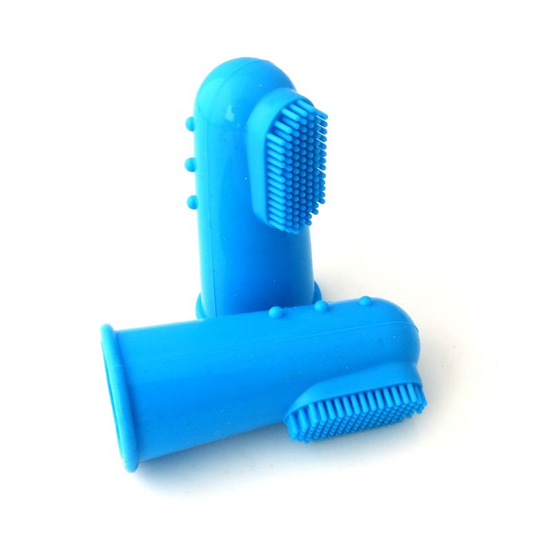 Silicone Finger Toothbrush for Dogs & Cats – Oral Care Set